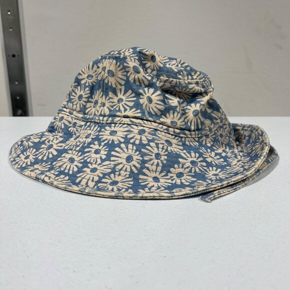 NWT RE/DONE 90s BLUE DAISY SUN HAT - OS main image 5